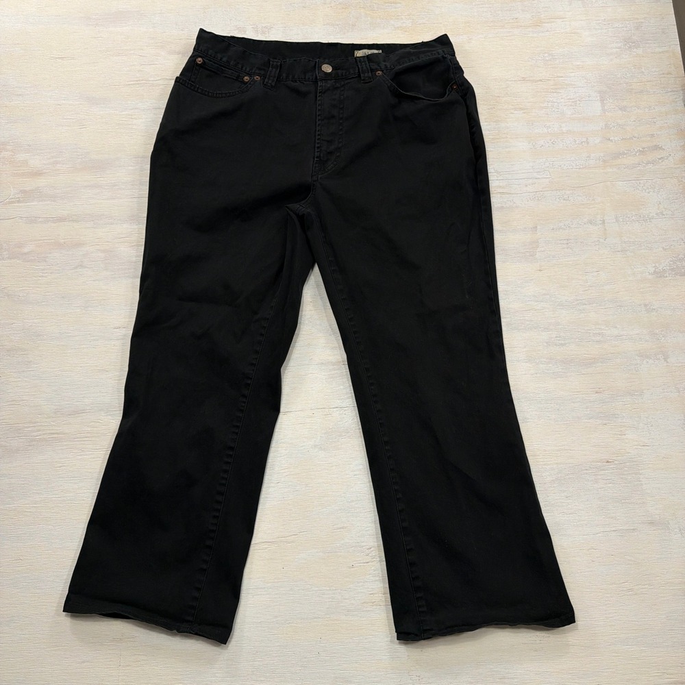 Polo Ralph Lauren Pants 34x30 Bootcut Stretch Five Pocket Black Mens